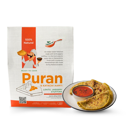 Puran Poli & Katachi Amti - Ready To Cook