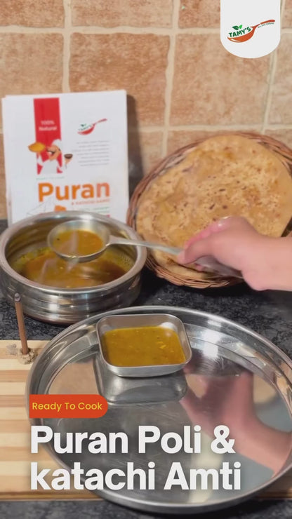 Puran Poli & Katachi Amti - Ready To Cook